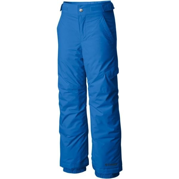 Modré chlapecké lyžařské kalhoty Columbia