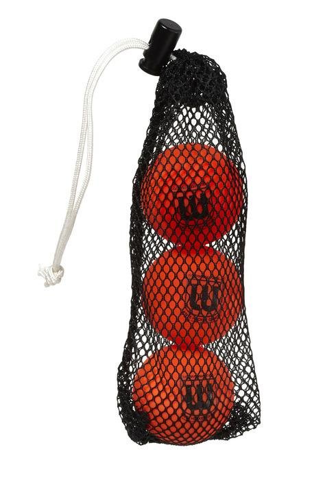 Oranžový hokejbalový míček Winnwell - průměr 50 mm
