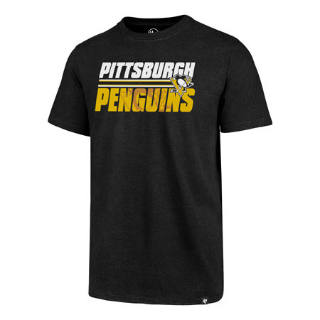Černé pánské tričko s krátkým rukávem "Pittsburgh Penguins", 47 Brand