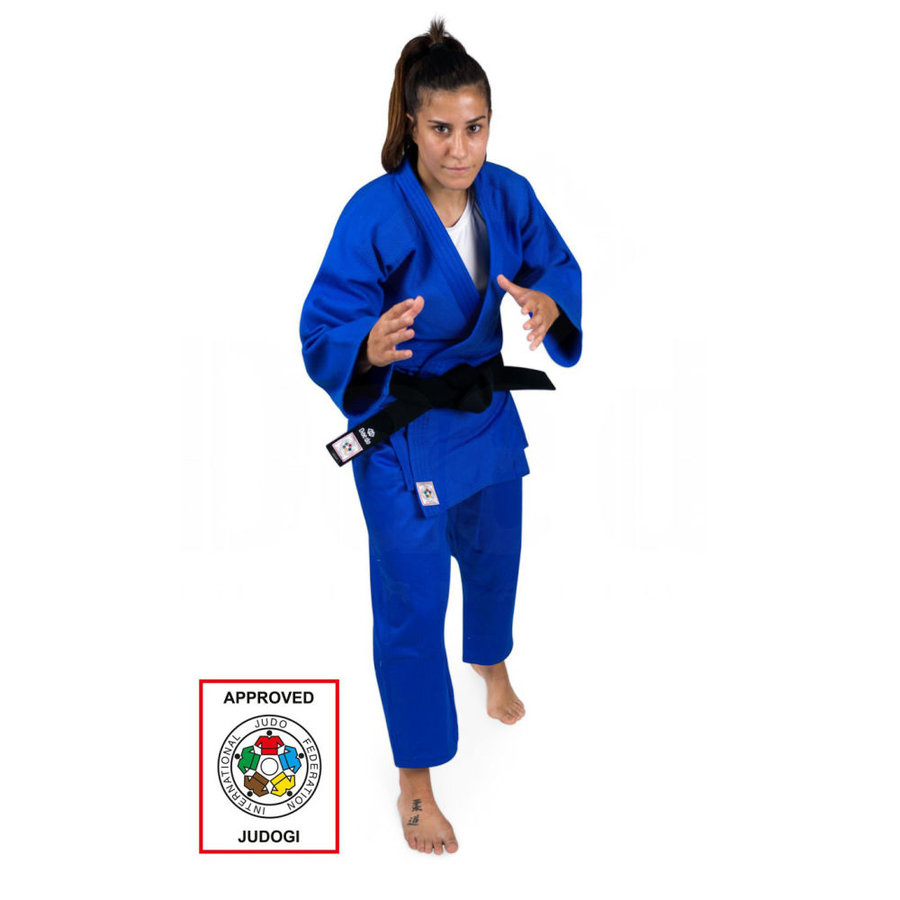 Modré kimono na judo Hayashi