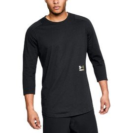 Černé pánské tričko s dlouhým rukávem Under Armour - velikost S