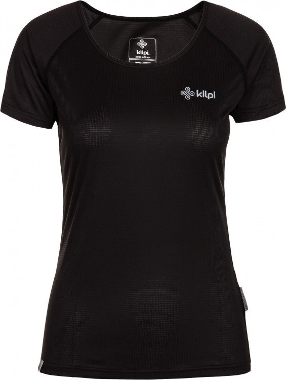 Černé dámské běžecké tričko Kilpi - velikost 34