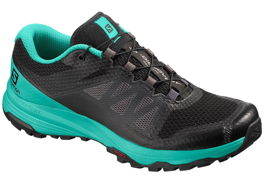 Černo-modré dámské běžecké boty Salomon