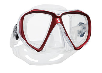 Potápěčská maska - Maska potápěčská Spectra Scubapro, červená