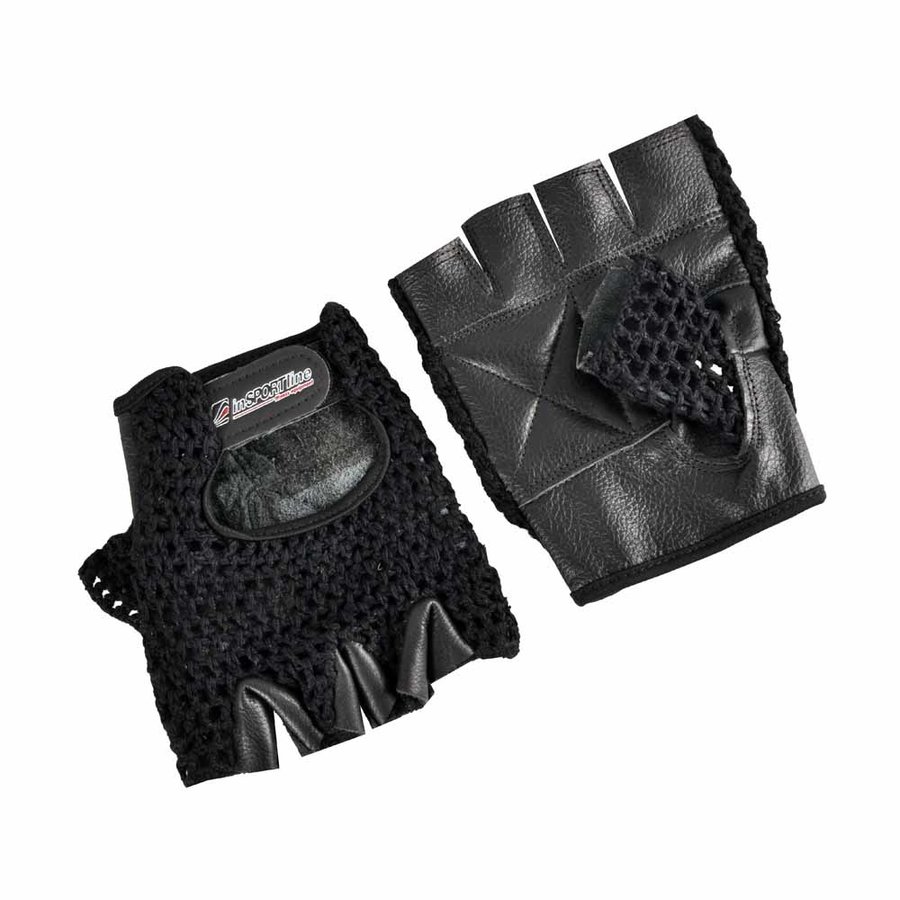 Černé fitness rukavice inSPORTline