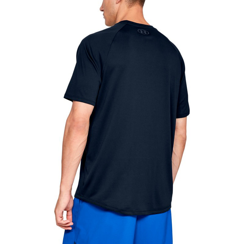 Modré pánské tričko s krátkým rukávem Under Armour - velikost XL