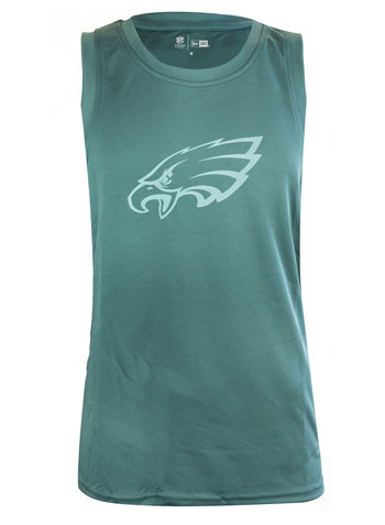 Zelené pánské tričko bez rukávů "Philadelphia Eagles", New Era - velikost XL