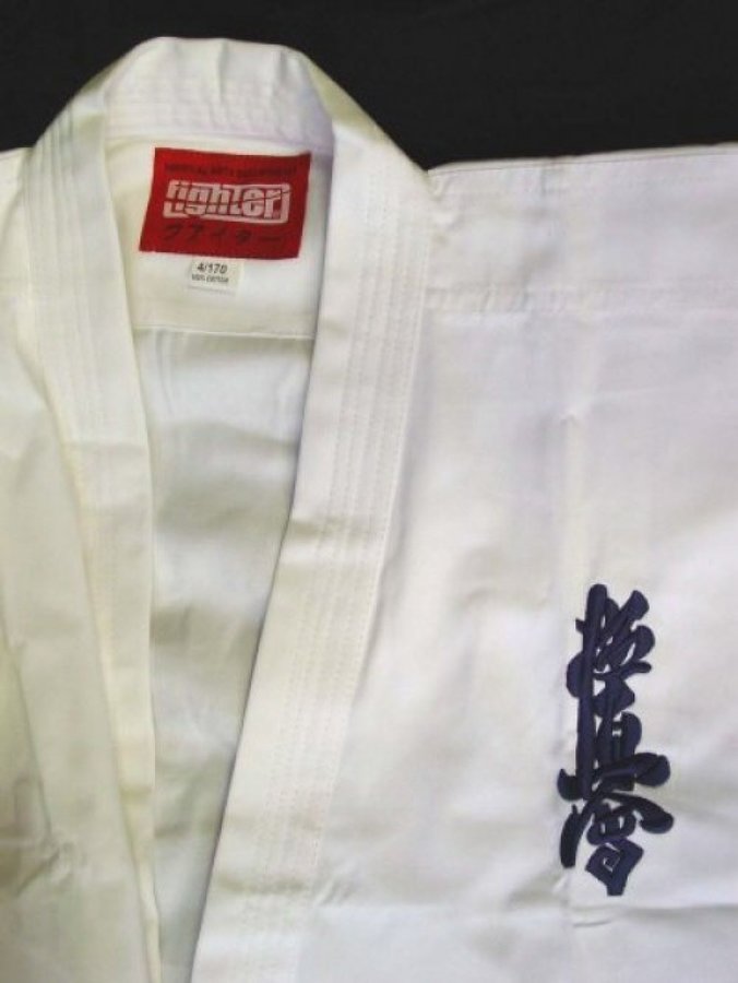 Bílé kimono na karate Fighter - velikost 170