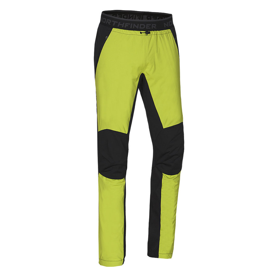 Zelené pánské kalhoty na běžky NorthFinder - velikost XL