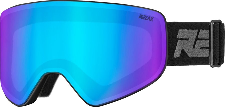 Černé lyžařské brýle Relax