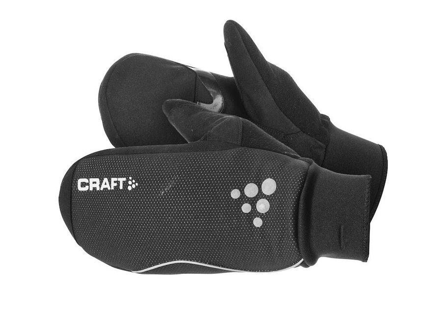 Černé rukavice na běžky Craft