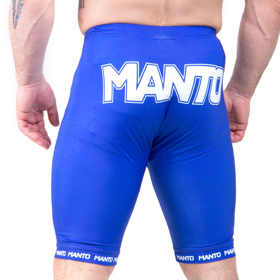 Modré MMA kraťasy Manto - velikost L