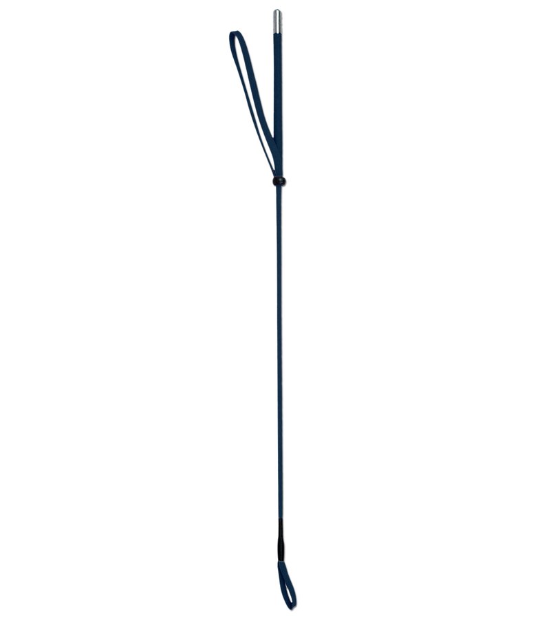 Černý skokový jezdecký bičík Waldhausen - délka 75 cm