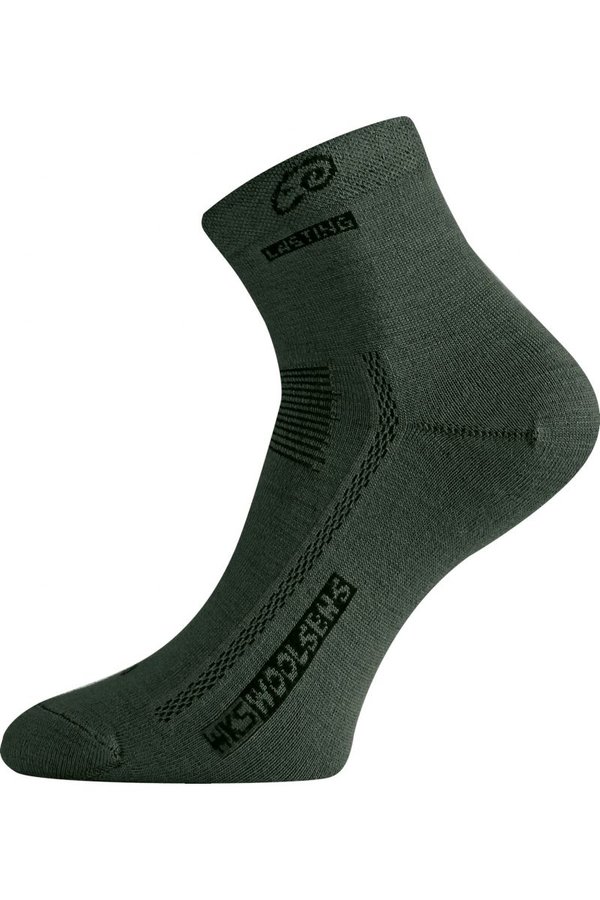 Zelené dámské trekové ponožky Lasting - velikost 38-41 EU