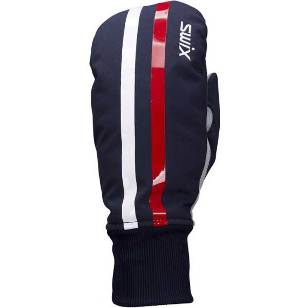 Červené rukavice na běžky Swix - velikost 5