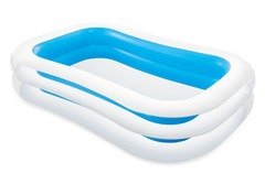 Dětský nafukovací obdélníkový bazén INTEX - délka 262 cm, šířka 175 cm a výška 56 cm