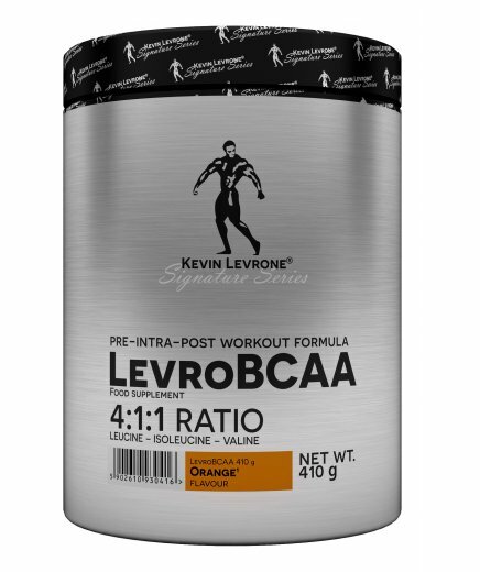 BCAA - Levro BCAA 4: 1: 1 - Kevin Levrone 410 g (60 dávok) Lemon