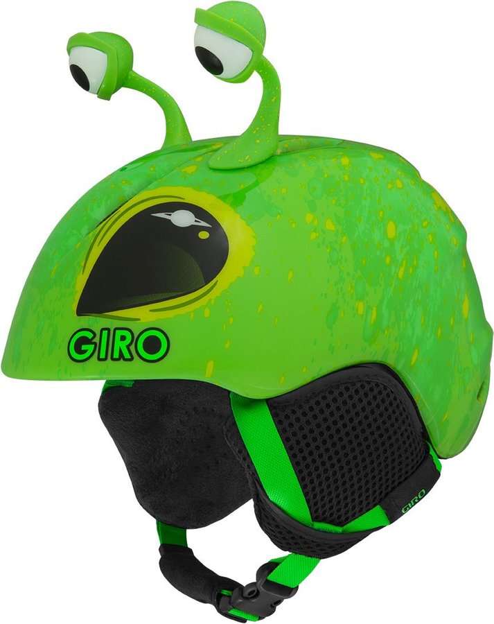 Zelená chlapecká lyžařská helma Giro