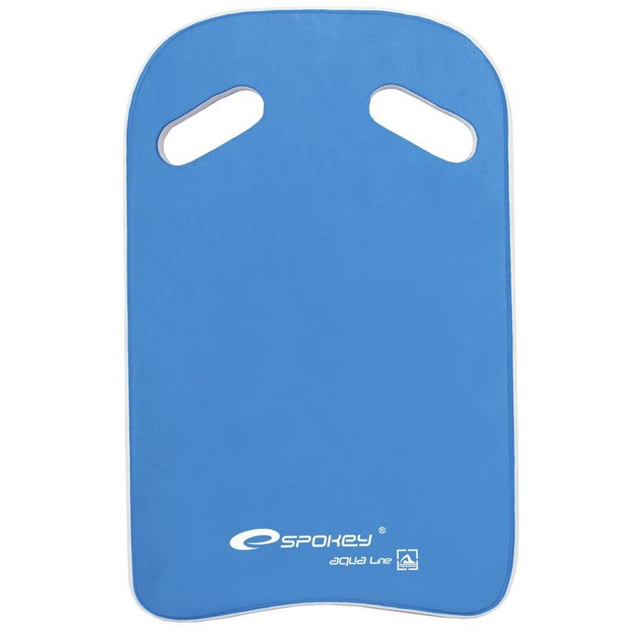 Modrá plavecká deska Manta, Spokey - délka 43 cm, šířka 26 cm a tloušťka 3 cm