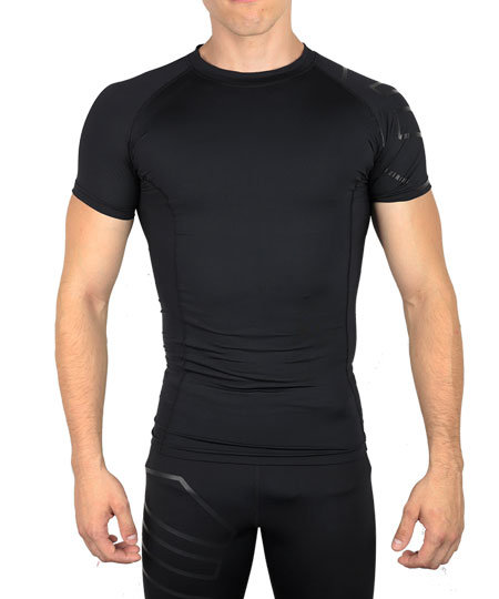 Černé pánské tričko s krátkým rukávem Endurance