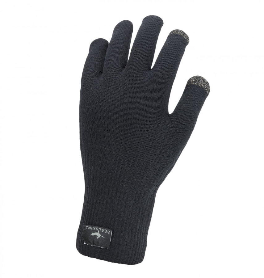 Černé dámské zimní rukavice Sealskinz - velikost XL