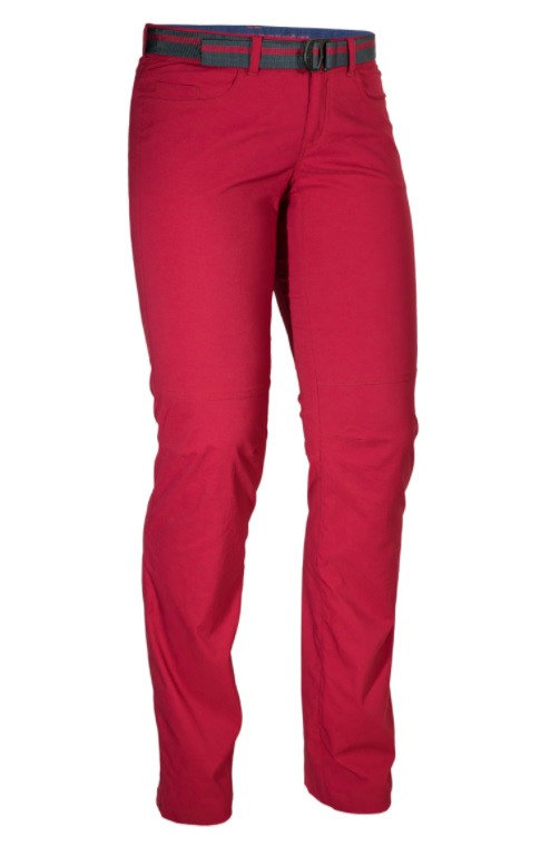Červené dámské kalhoty Warmpeace - velikost L