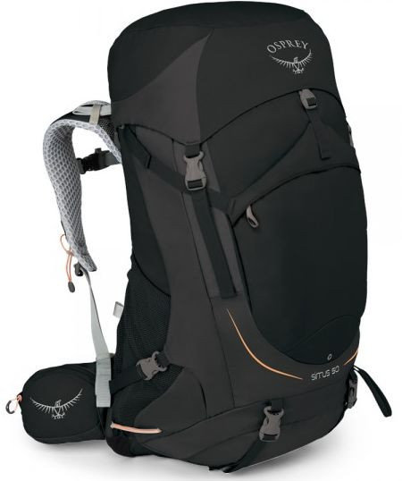 Batoh - Dámský batoh Osprey Sirrus 50 Velikost zad batohu: S/M / Barva: černá
