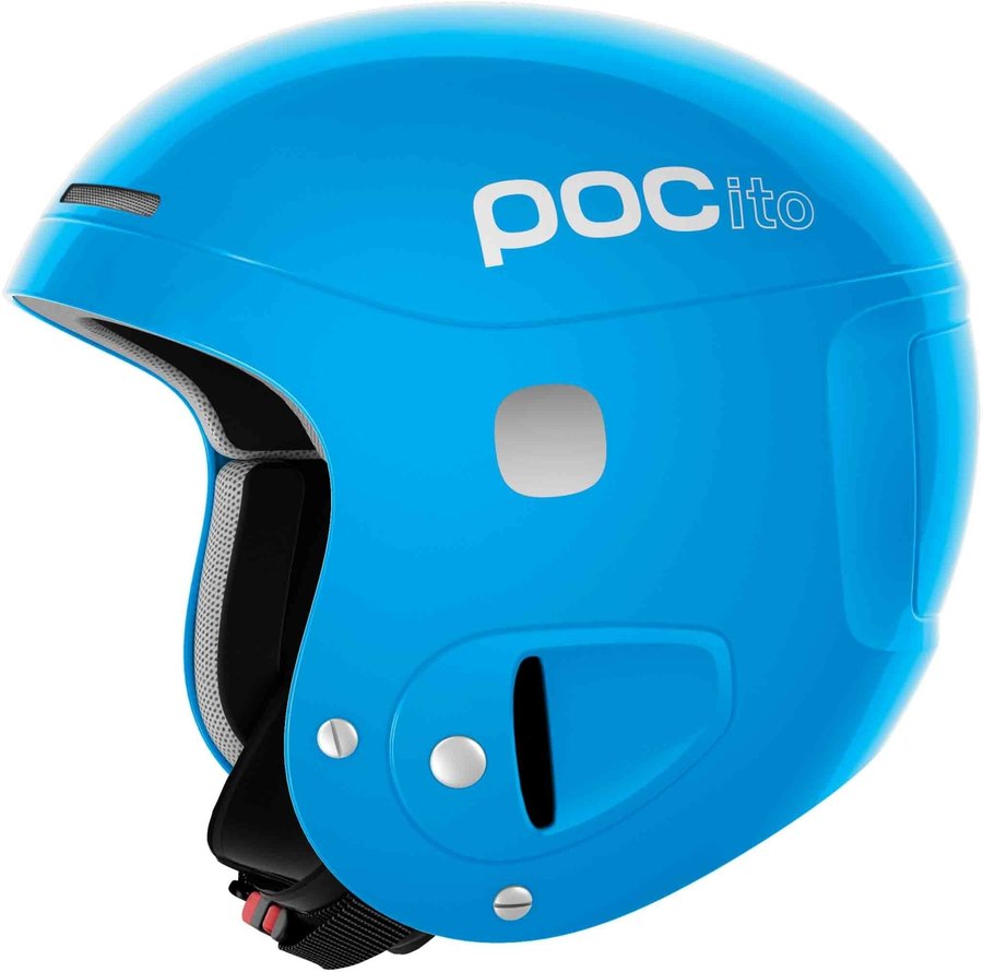 Modrá dětská lyžařská helma POC