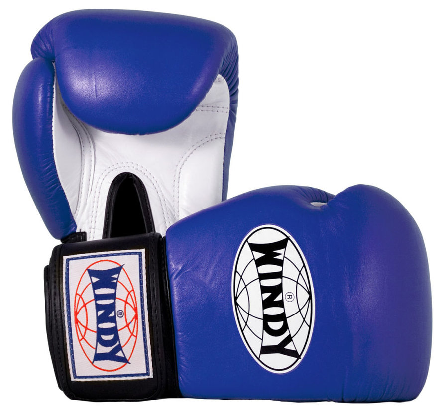 Modré boxerské rukavice WINDY - velikost 16 oz
