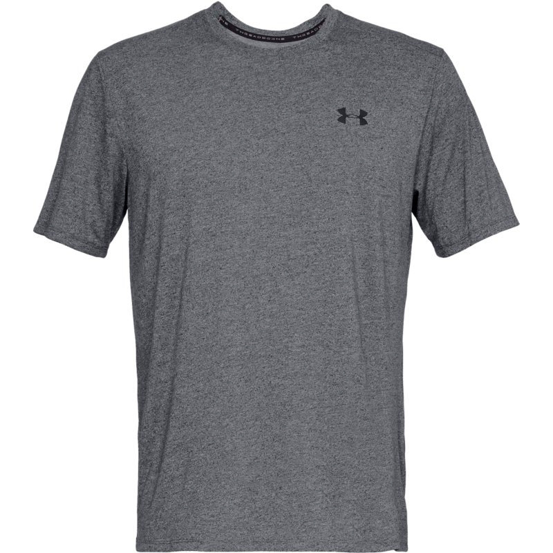 Šedé pánské tričko s krátkým rukávem Under Armour - velikost L