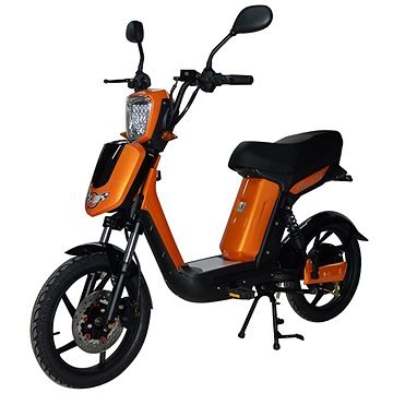 Oranžová elektrická motorka E-Babeta, Racceway
