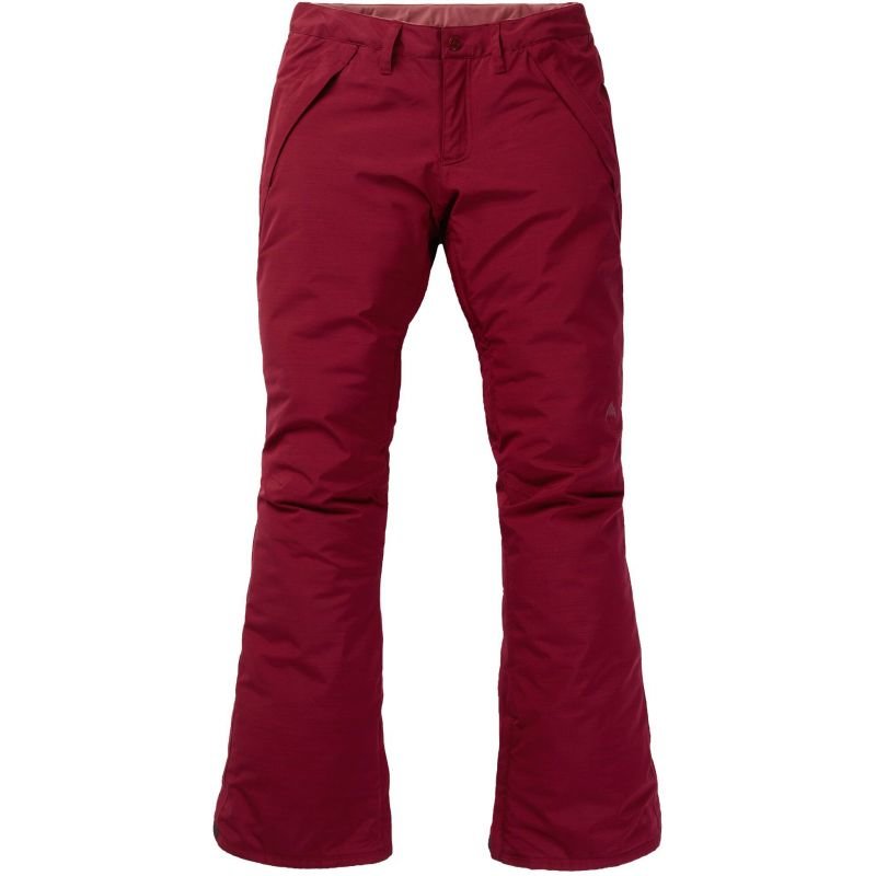 Červené dámské snowboardové kalhoty Burton