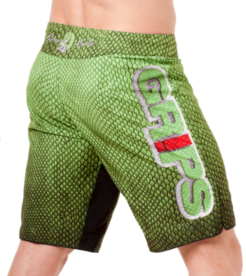 Zelené MMA kraťasy Grips - velikost XXL