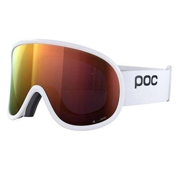 Bílo-oranžové lyžařské brýle POC