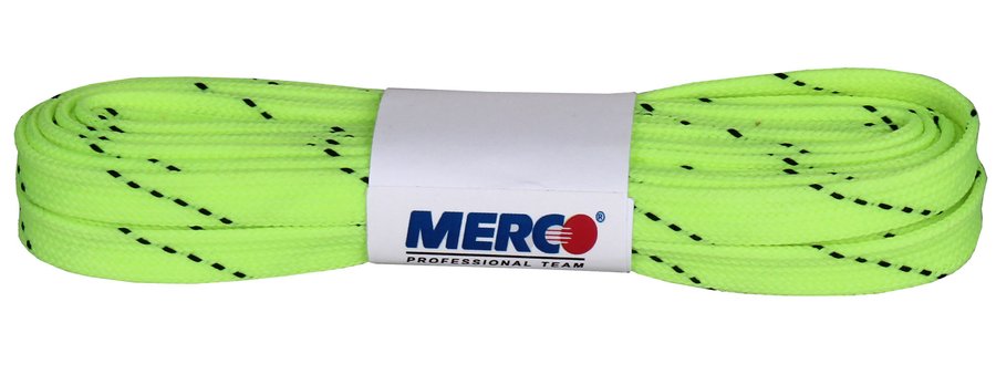 Zelené tkaničky do hokejových bruslí Merco