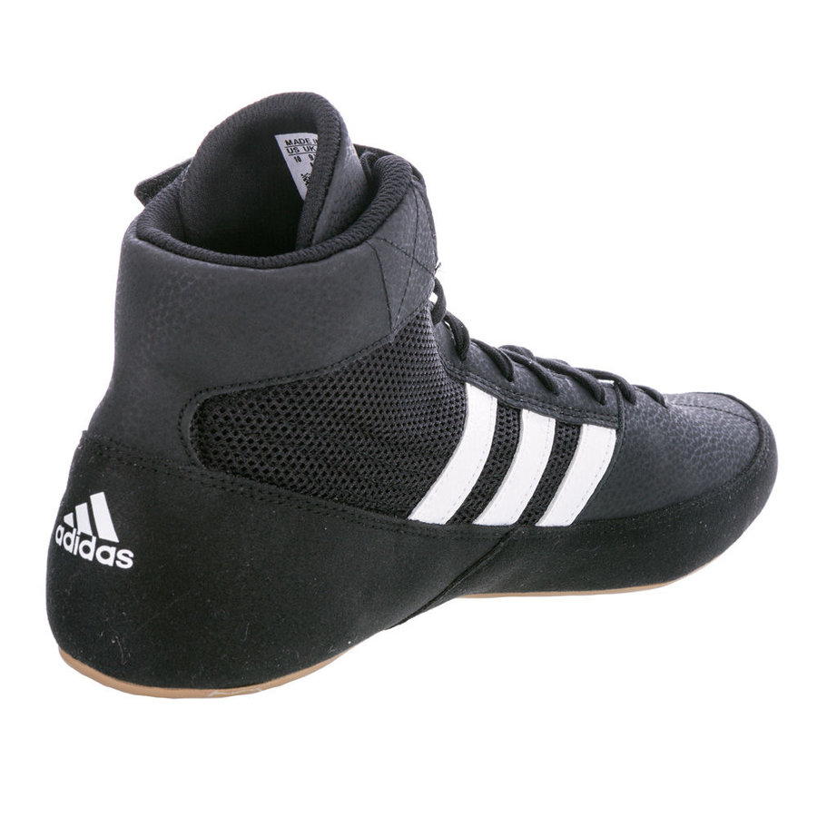 Černé zápasnické boty HVC, Adidas - velikost 37 1/3 EU