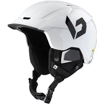 Bílo-černá lyžařská helma Bollé - velikost 58-61 cm