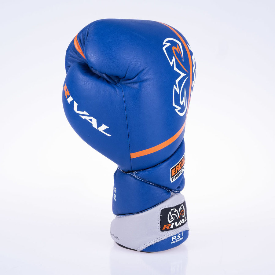 Modré boxerské rukavice Rival - velikost 14 oz