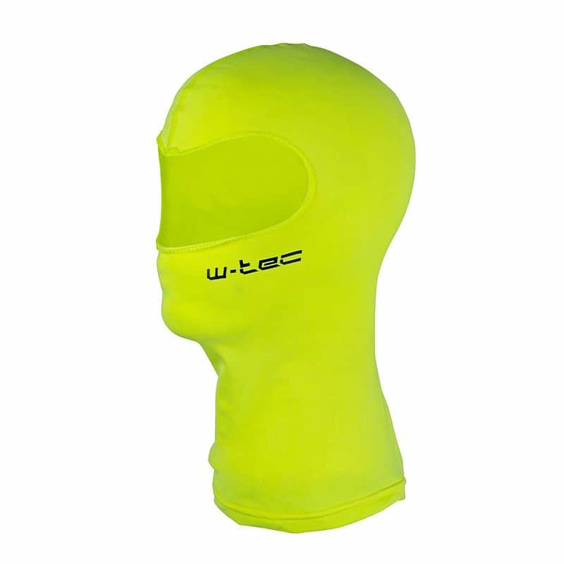 Žlutá lyžařská kukla W-TEC