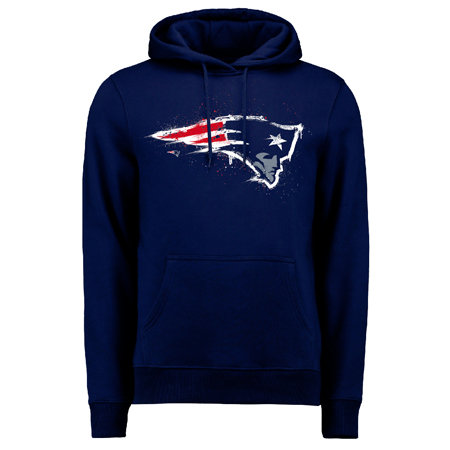 Modrá pánská mikina s kapucí "New England Patriots", Fanatics - velikost S