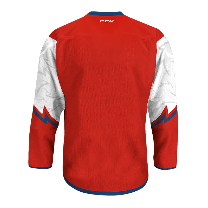 Červený hokejový dres CCM - velikost XL