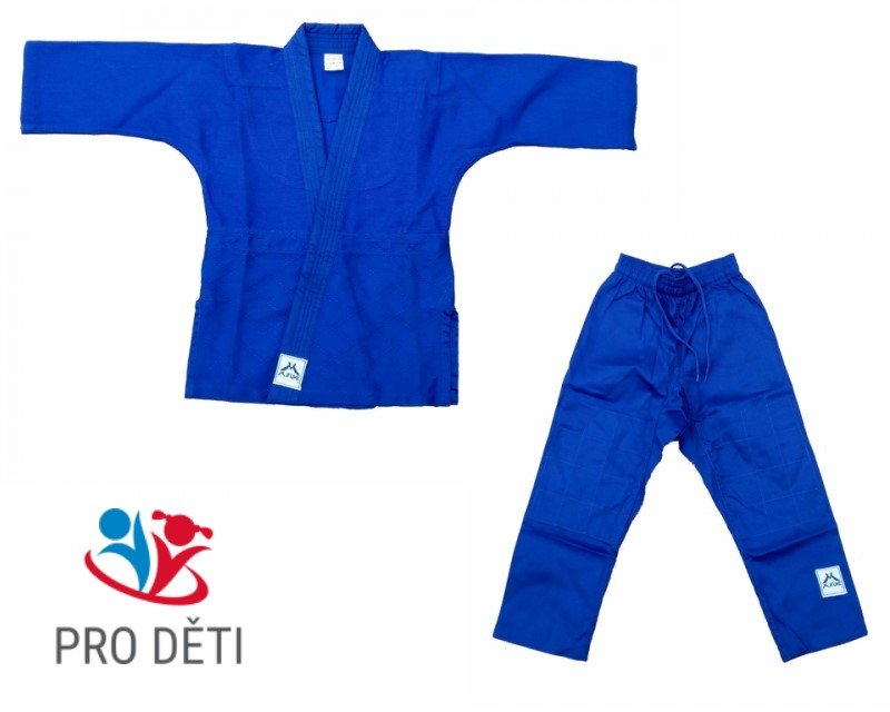 Modré kimono na judo Mifune