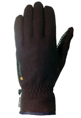 Černé lyžařské rukavice Chiba