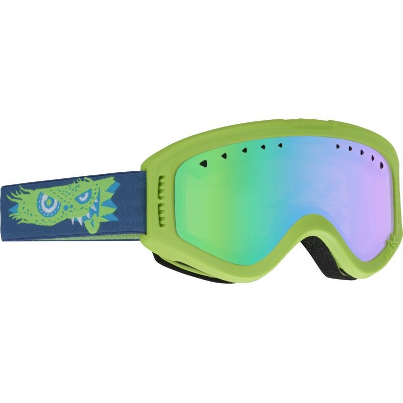 Zelené dětské lyžařské brýle Anon