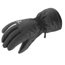Černé dámské zimní rukavice Salomon - velikost XS