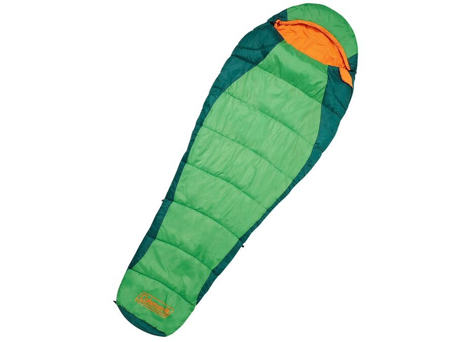 Zelený spací pytel Fision 200, Coleman - délka 210 cm