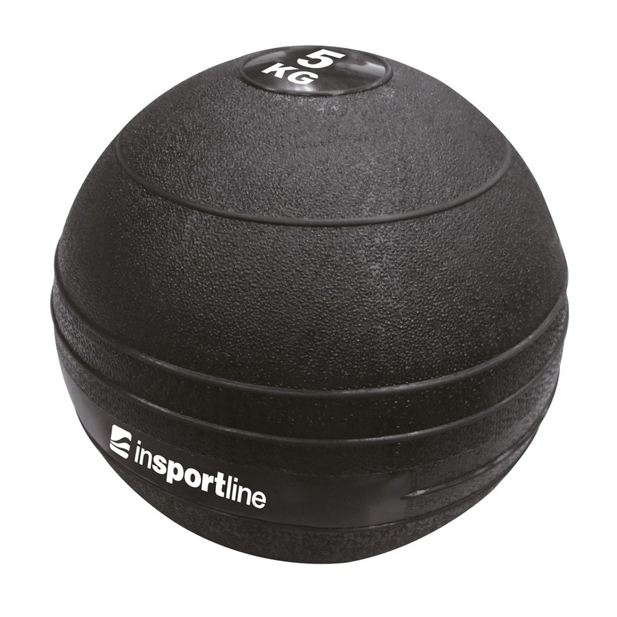 Medicinbal bez úchopů inSPORTline - 5 kg