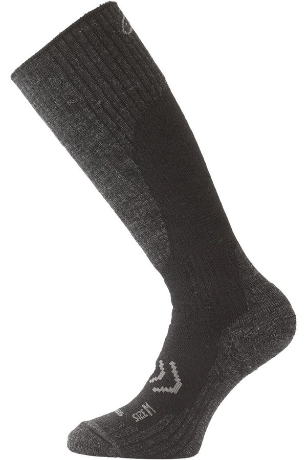 Černé pánské lyžařské ponožky Lasting