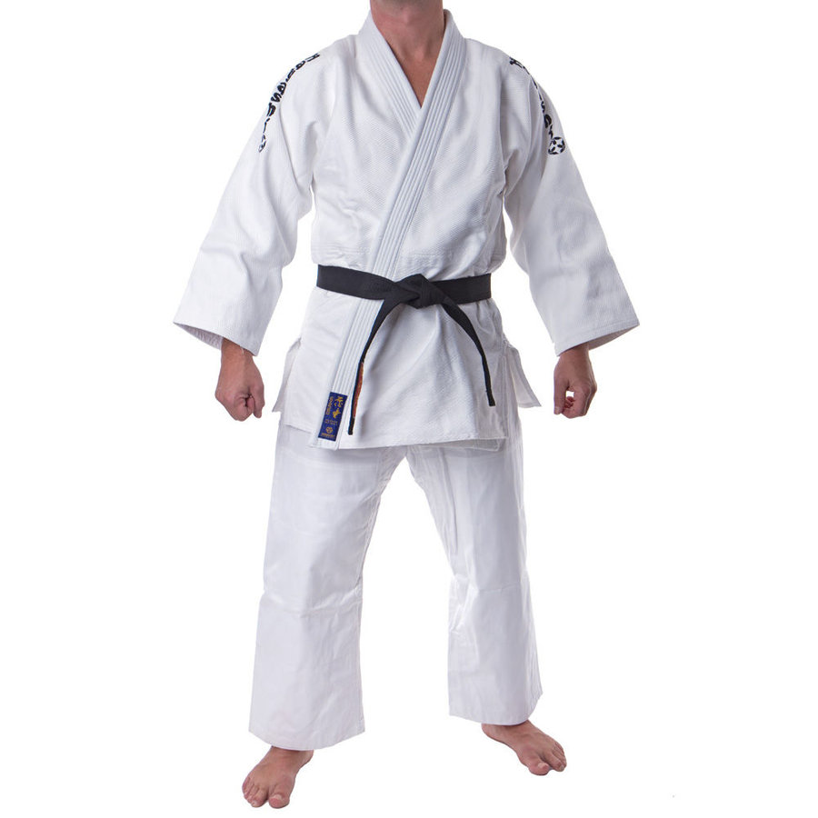 Bílé kimono na judo Hayashi - velikost 170