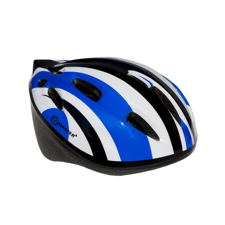 Modrá dětská cyklistická helma Master - velikost 51-56 cm